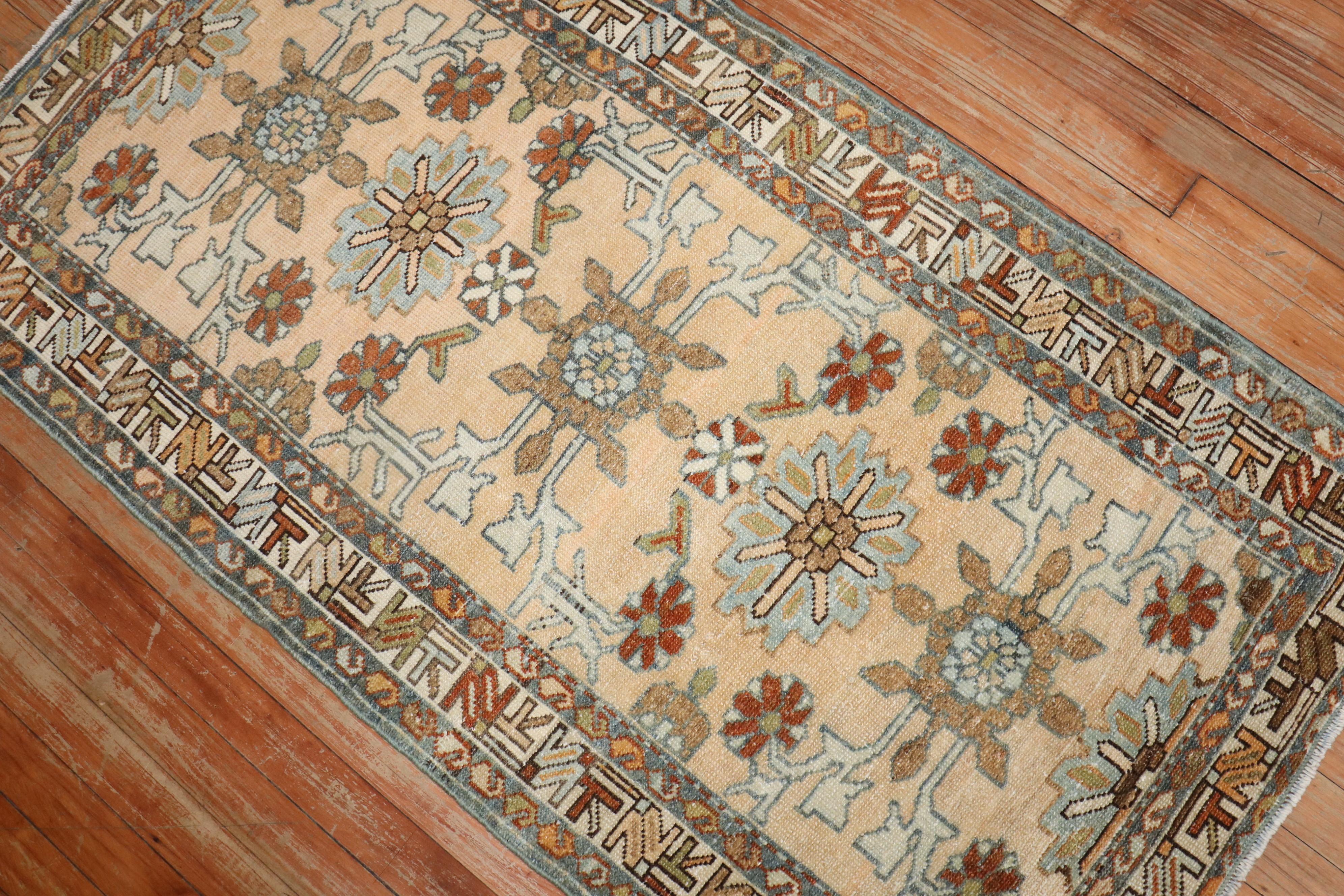Zabihi Collection Persian Malayer Scatter Size Rug For Sale 2