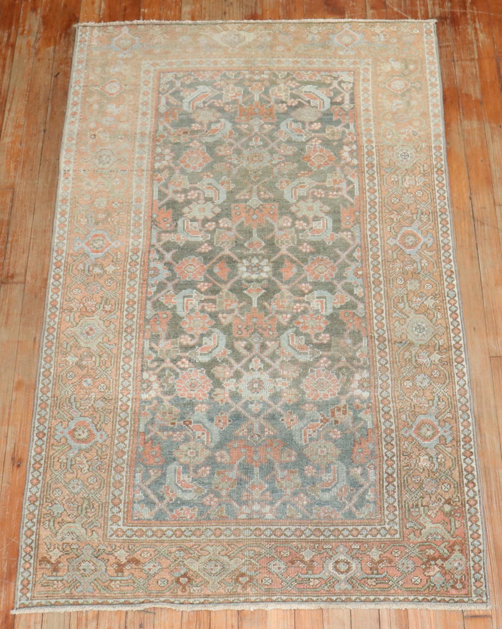 Rustico Tappeto Zabihi Collection'S Persian Malayer Small in vendita