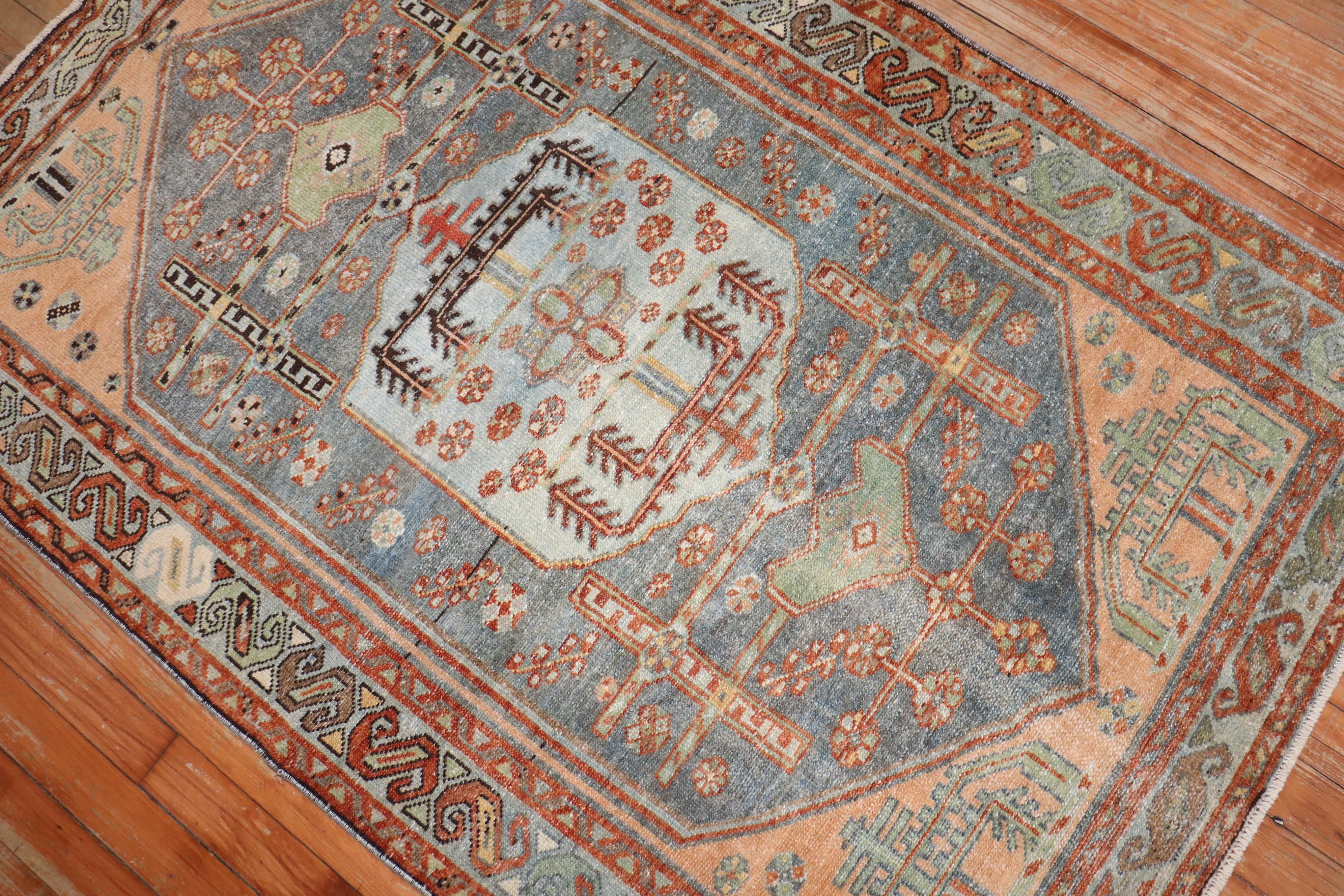 XX secolo Tappeto Zabihi Collection'S Persian Malayer Small in vendita