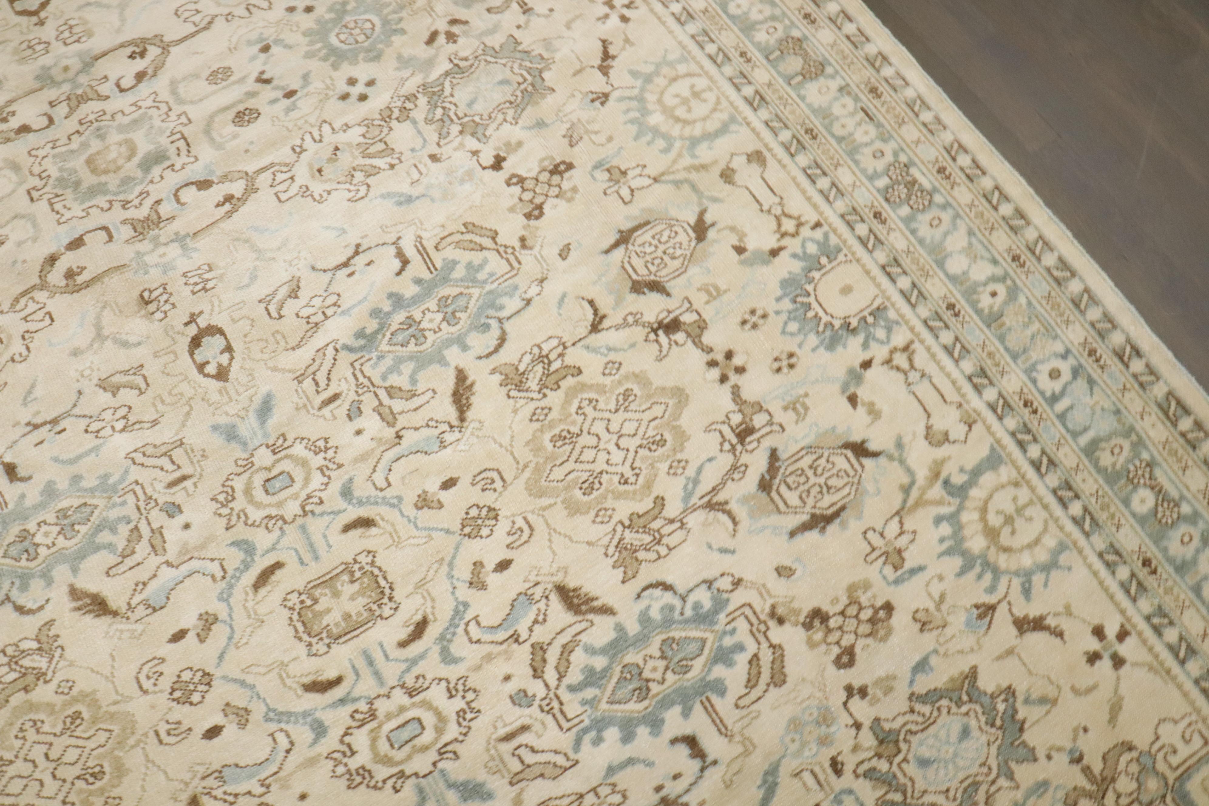 Zabihi Collection Persisch Malayer Vintage Teppich im Angebot 2