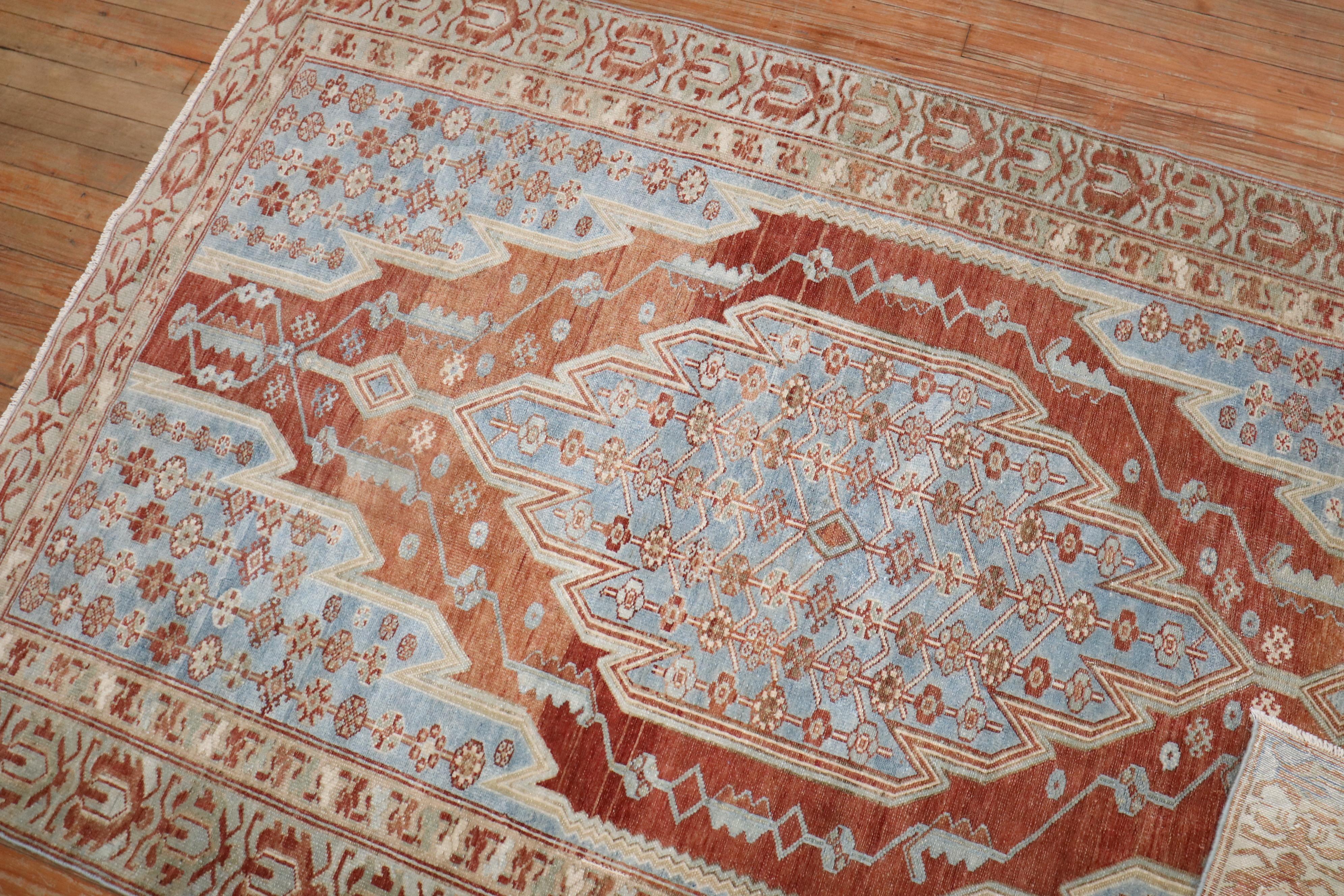 Tappeto Zabihi Collection Persian Mazlagan Malayer in vendita 3