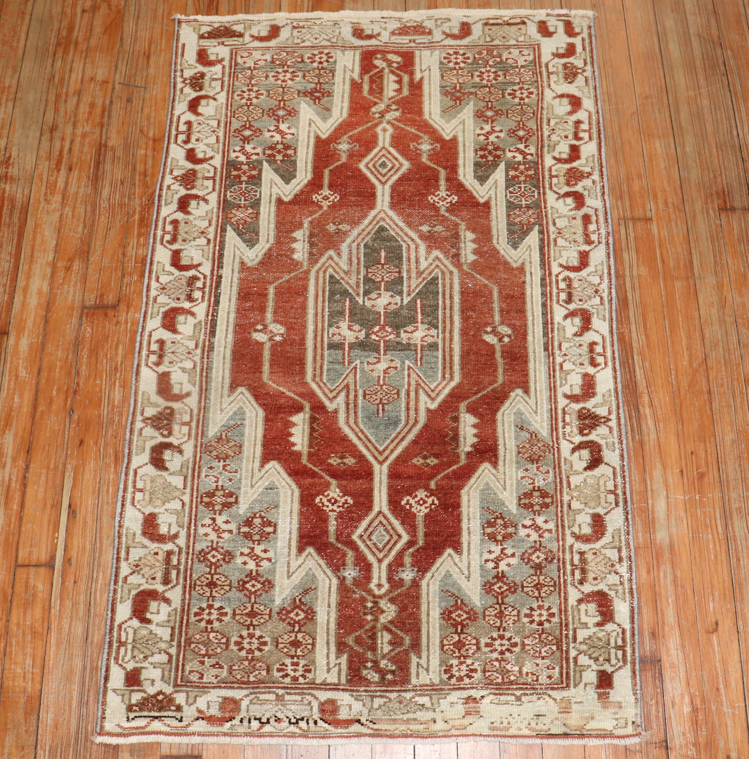 Persiano Tappeto Zabihi Collection Persian Mazlagan Malayer in vendita