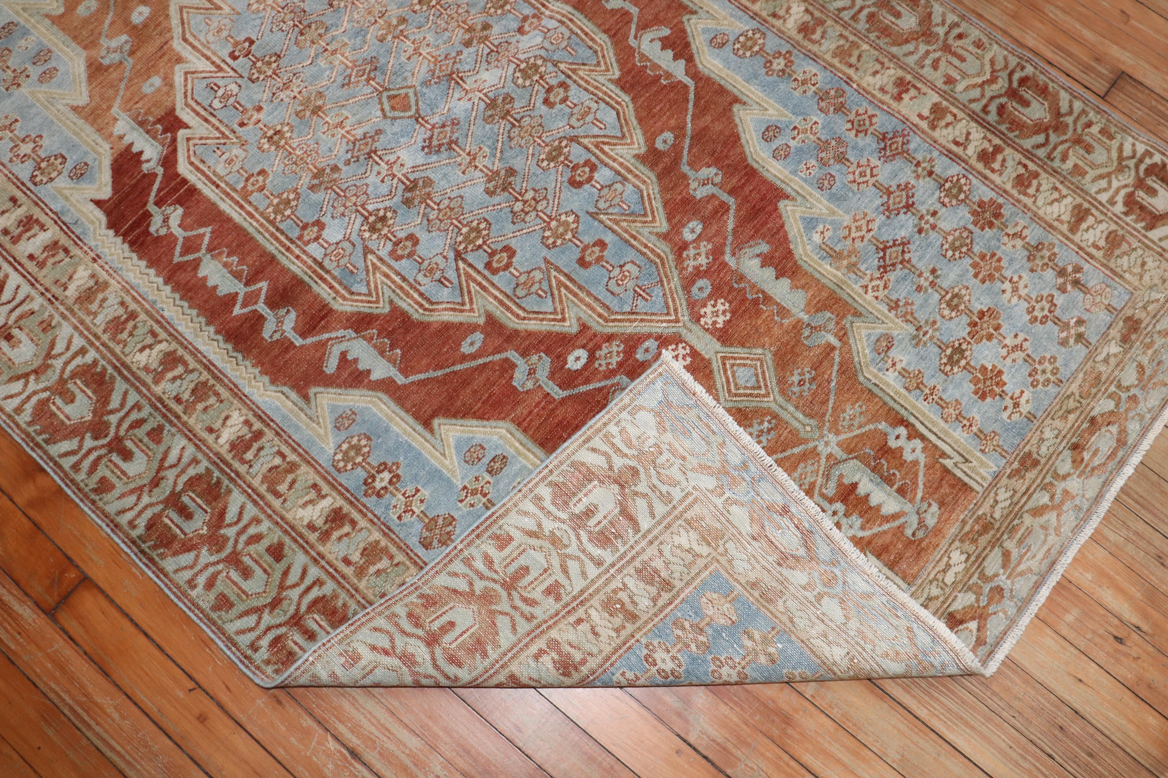 Persiano Tappeto Zabihi Collection Persian Mazlagan Malayer in vendita