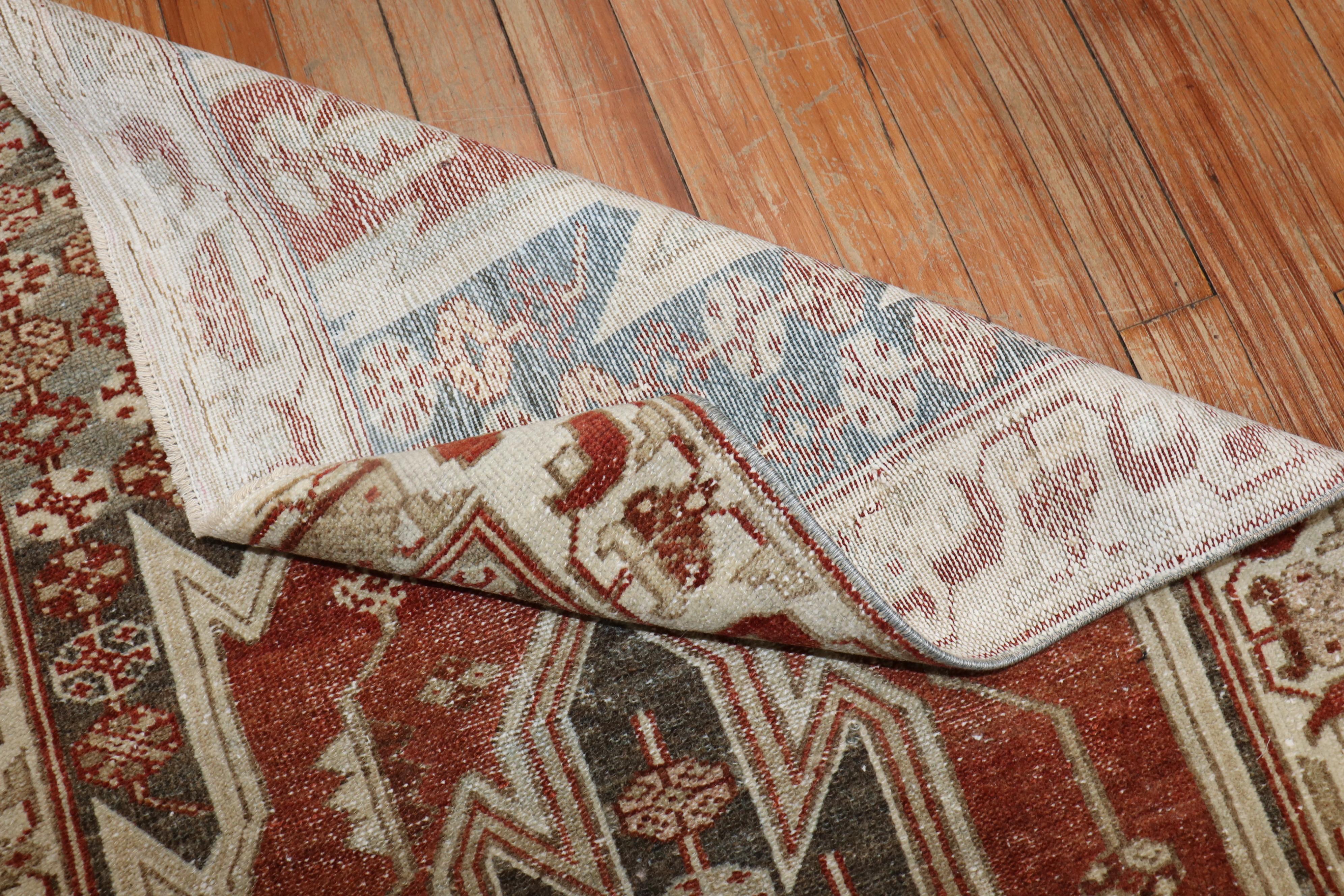 Annodato a mano Tappeto Zabihi Collection Persian Mazlagan Malayer in vendita