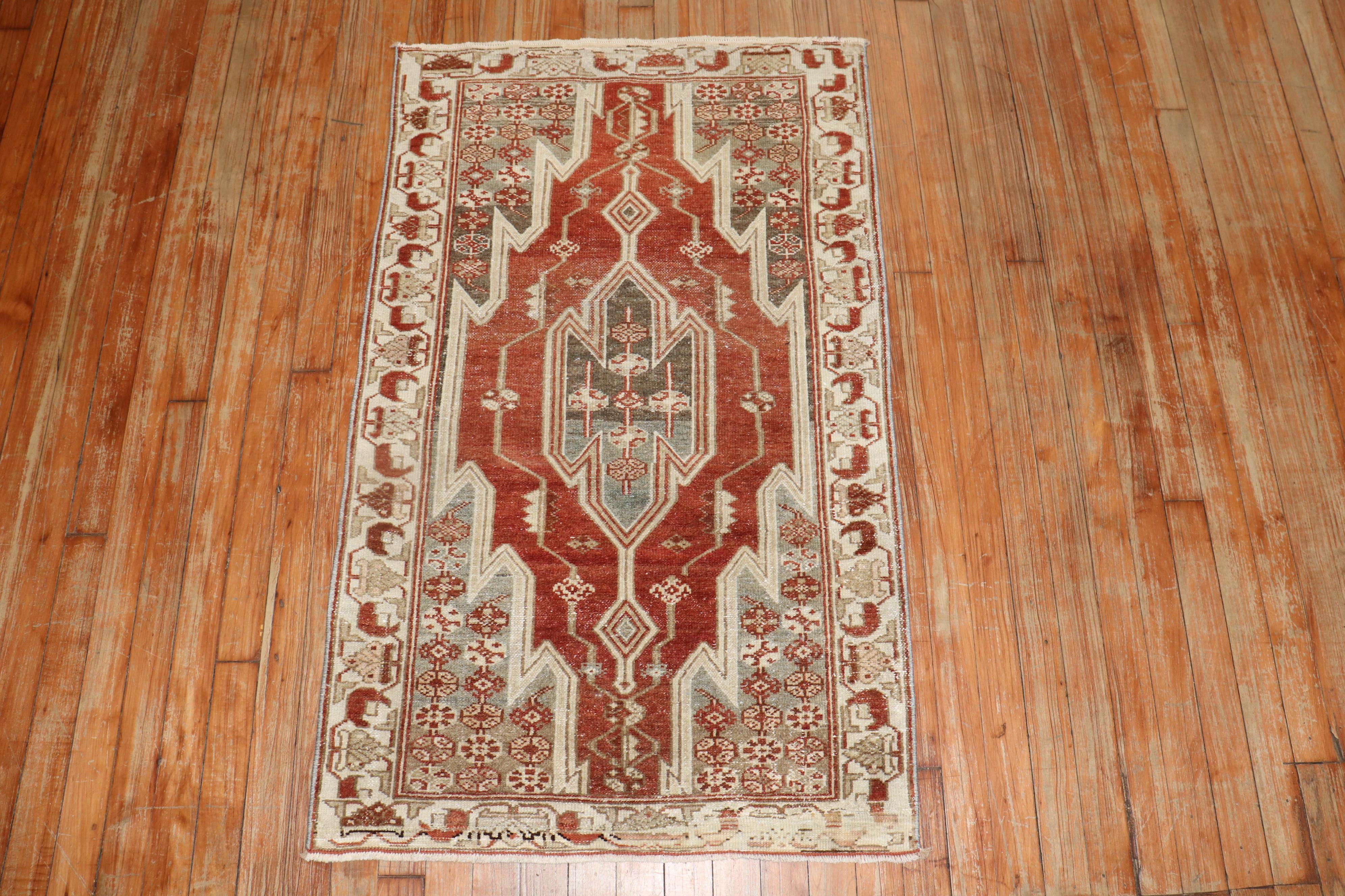 Tappeto Zabihi Collection Persian Mazlagan Malayer In condizioni buone in vendita a New York, NY