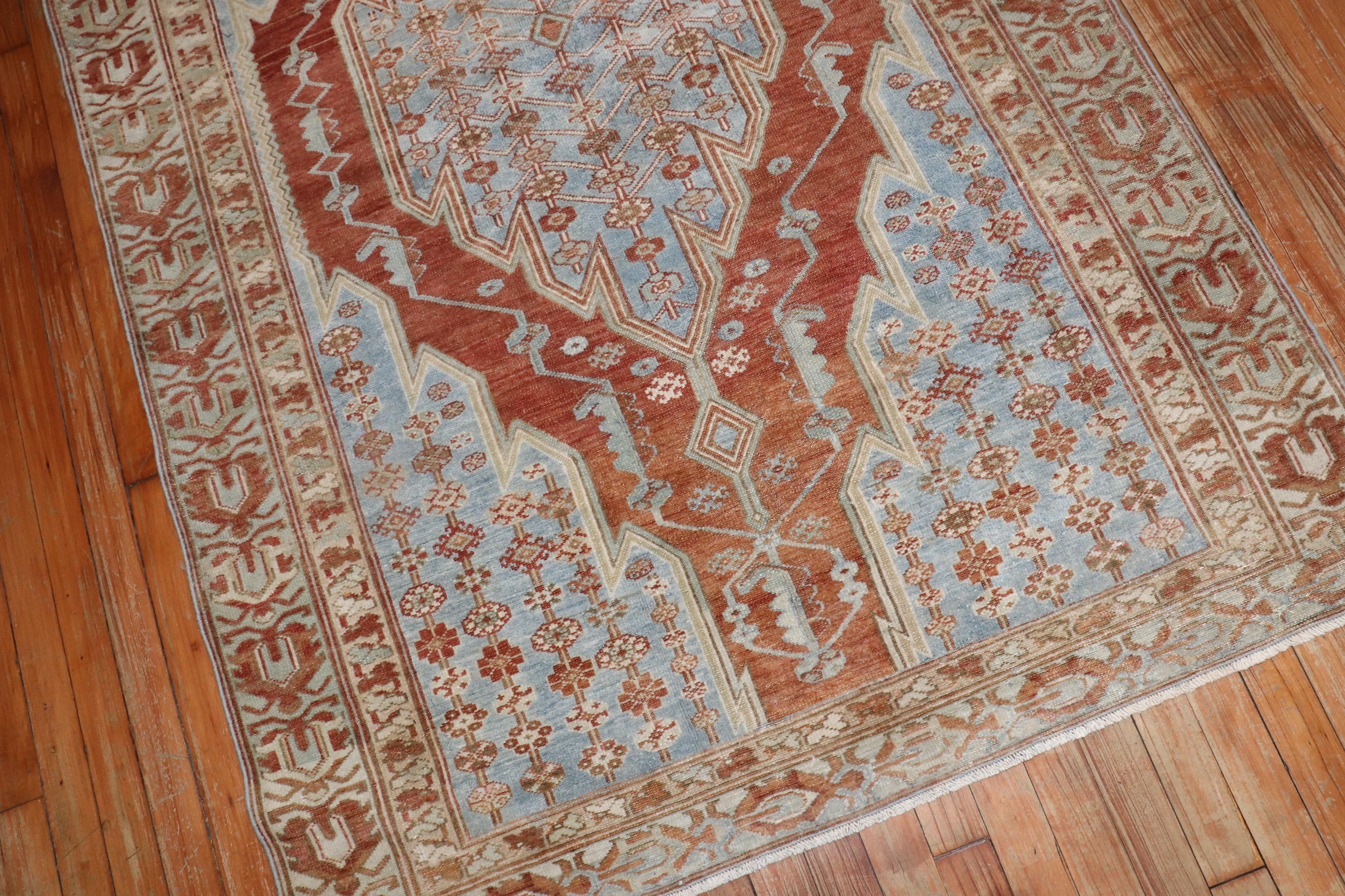 Tappeto Zabihi Collection Persian Mazlagan Malayer In condizioni buone in vendita a New York, NY
