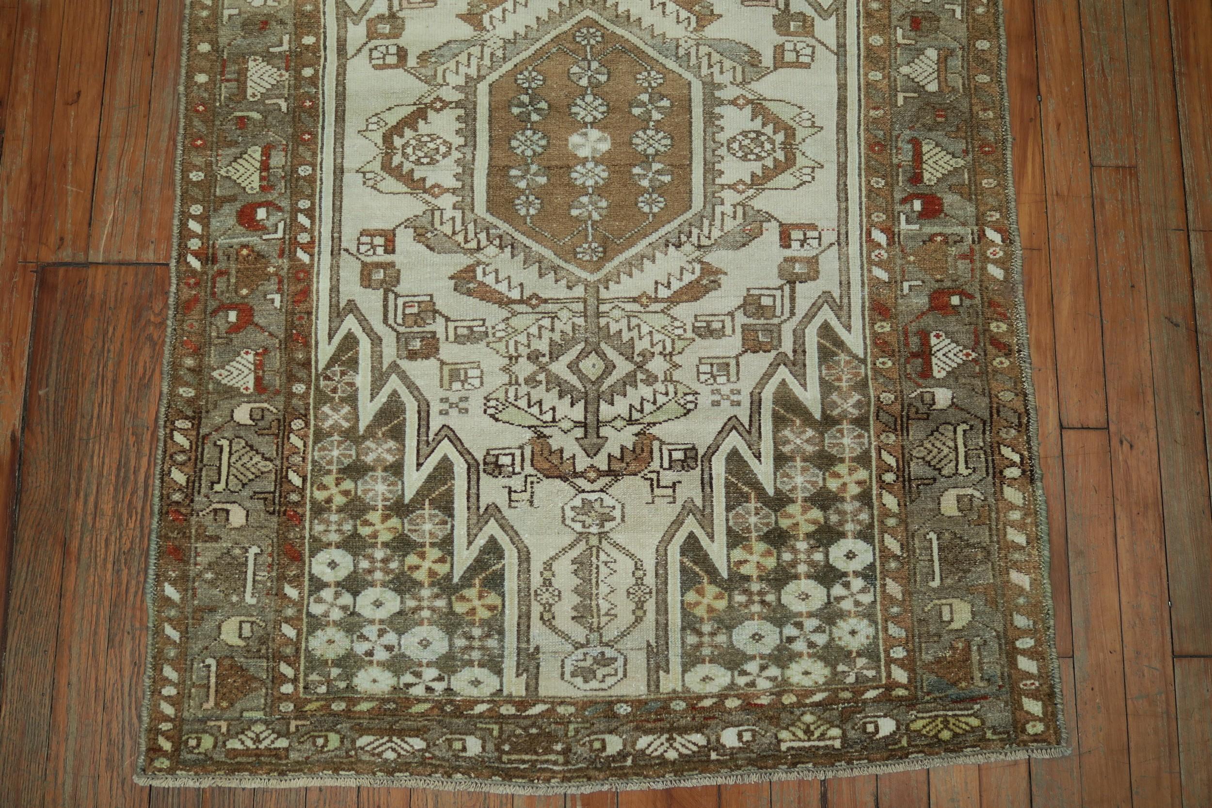 Wool Zabihi Collection Persian Mazlagan Malayer Rug For Sale