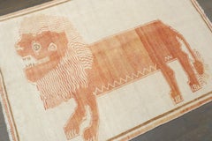 Tappeto Zabihi Collection'S Persian Pictorial Animal Gabbeh