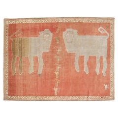 Tapis persan graphique Gabbeh de la collection Zabihi