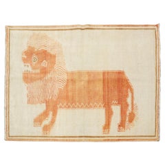 Tapis persan graphique Gabbeh de la collection Zabihi