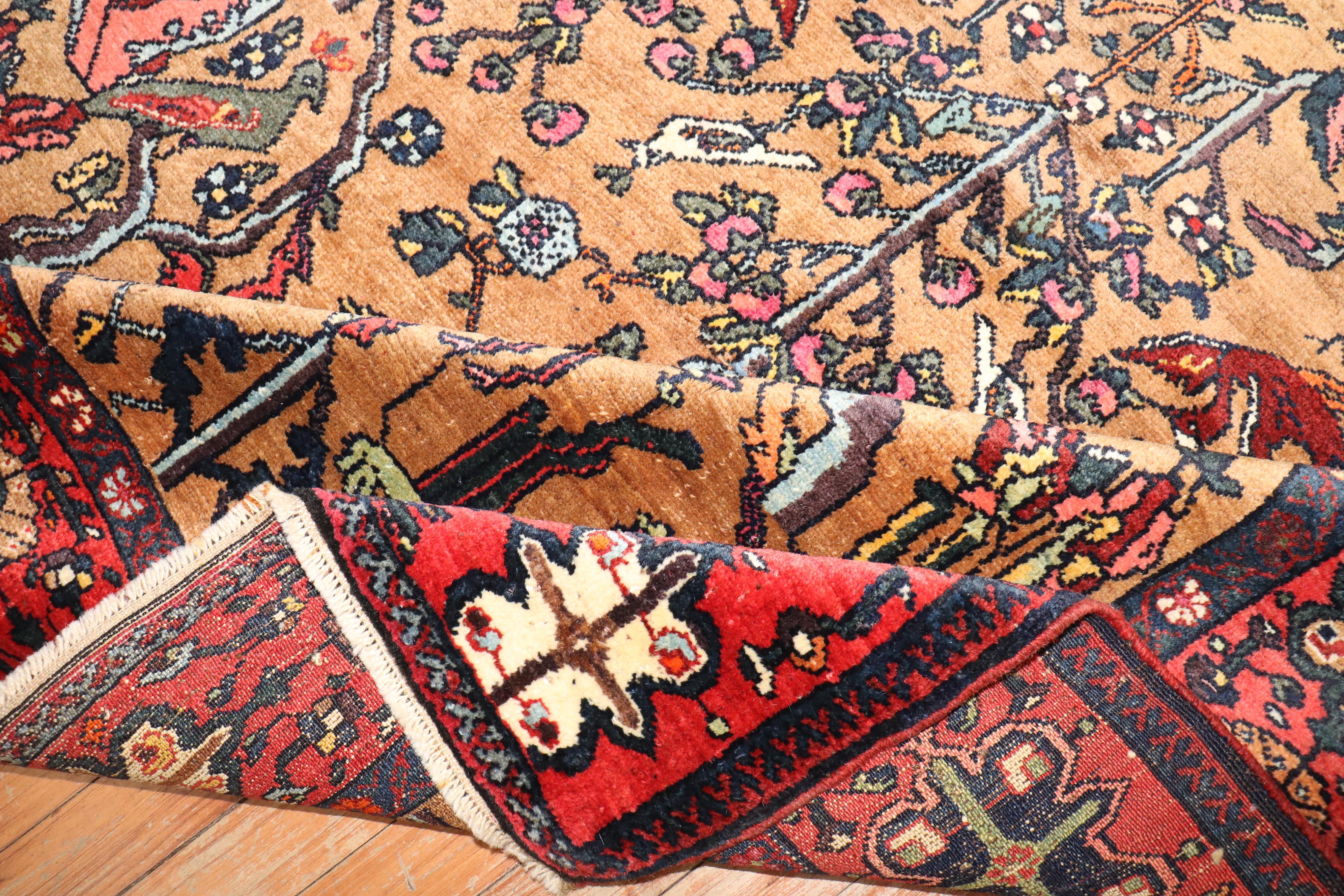 Zabihi Kollektion Persischer Pictorial-Teppich (Wolle) im Angebot