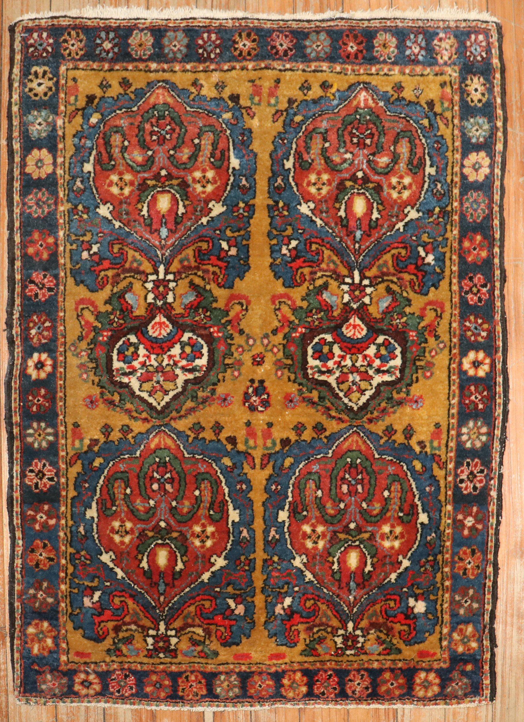 Empire Revival Zabihi Collection Persian Sarouk Jozan Rug For Sale