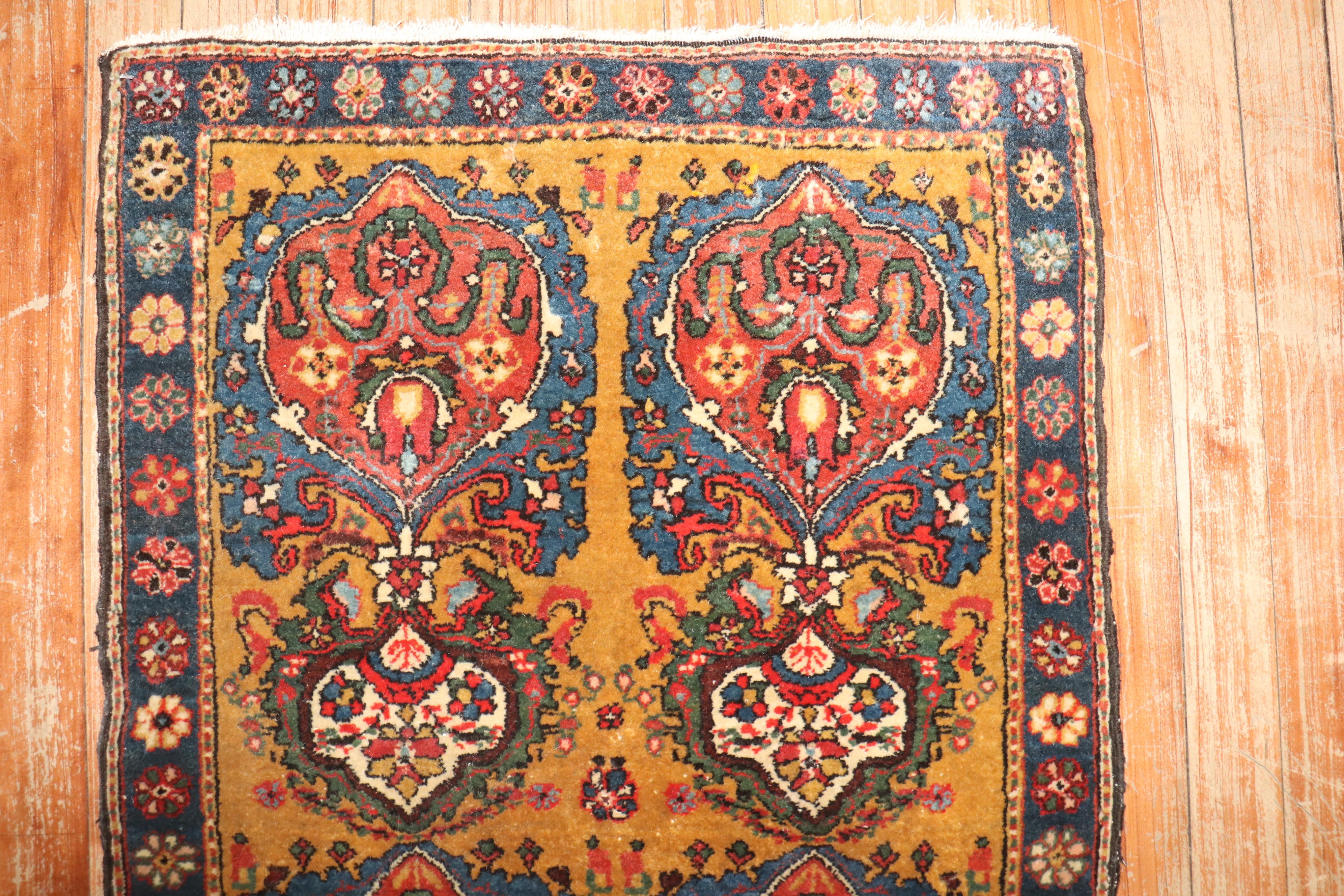 Zabihi Collection Persian Sarouk Jozan Rug For Sale 1