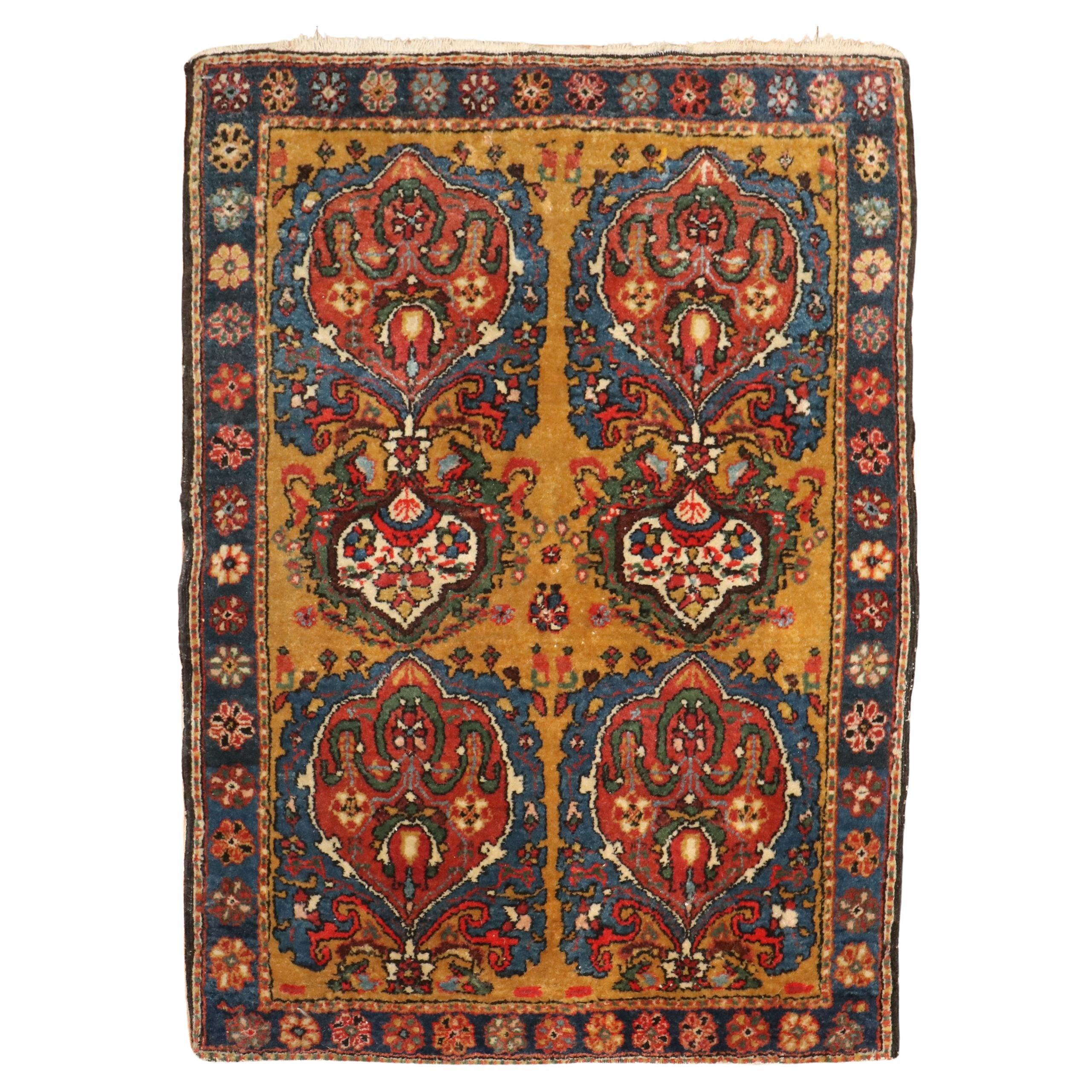 Zabihi Collection Persian Sarouk Jozan Rug For Sale