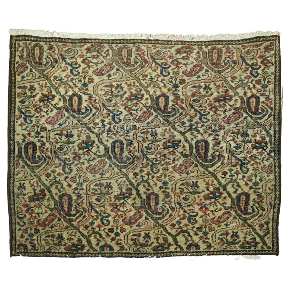 Mini Antique Persian Rug - 22 For Sale on 1stDibs | mini persian rug