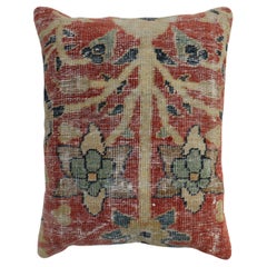 Zabihi Collection Persischer Sultanabad-Teppich Kissen