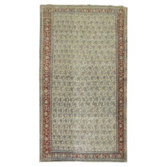 Antique Zabihi Collection Persian Tabriz Paisley Rug