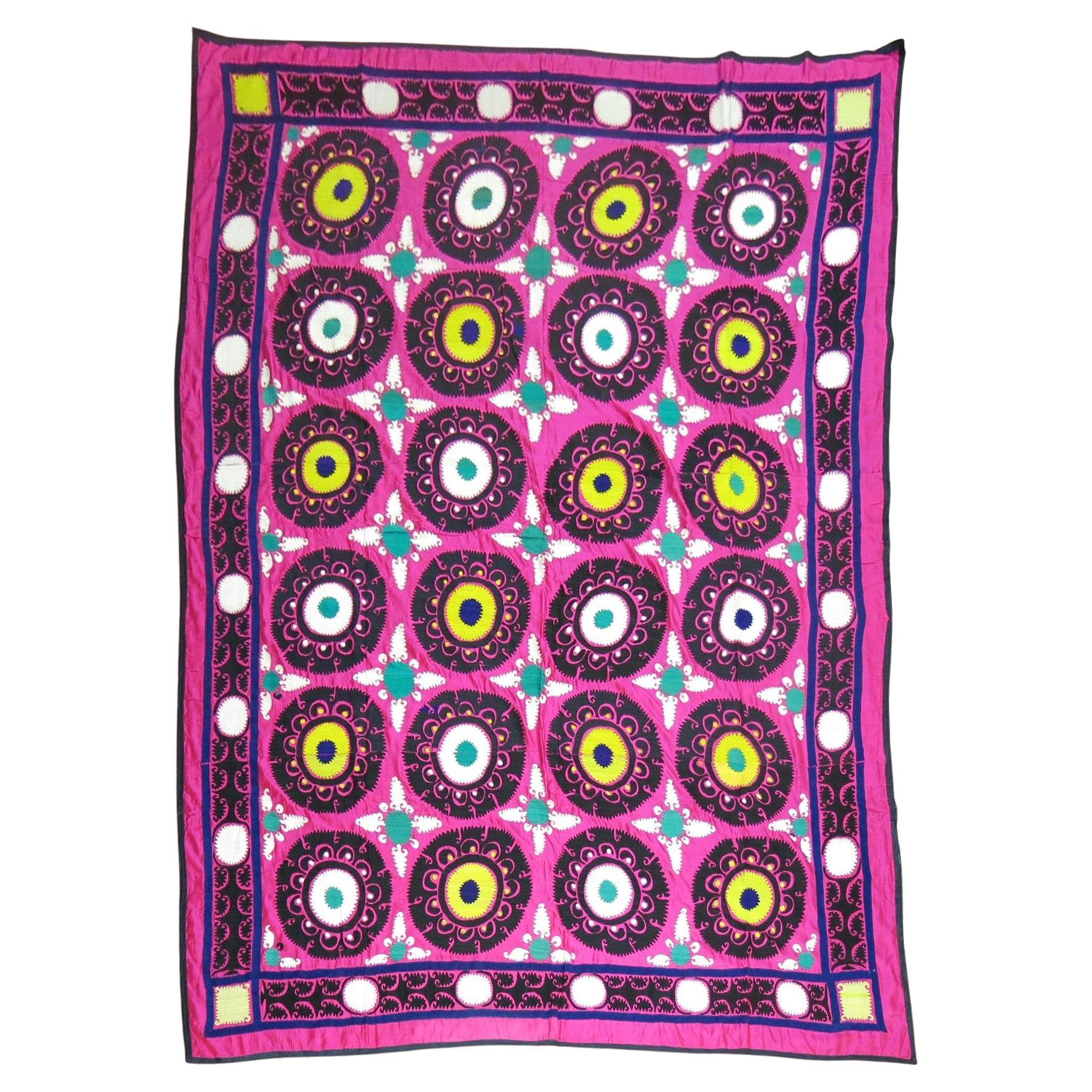Zabihi Collection Pink Vintage Suzanni Embroidery