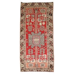 Zabihi Collection Red Khotan Samarkand Rug