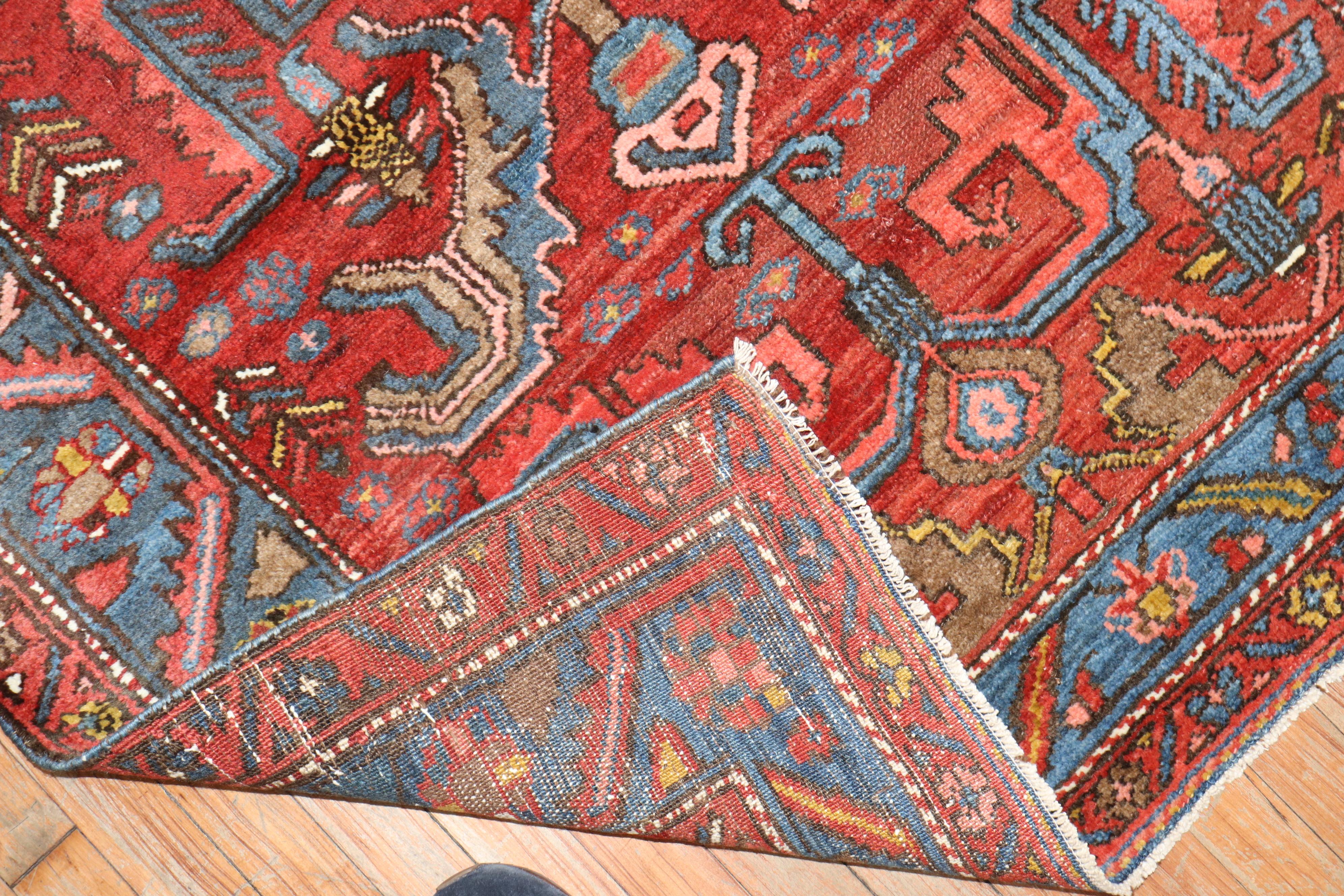 1930s Persian Malayer rug in predominantly red

rug no.	r5884
size	3' 11