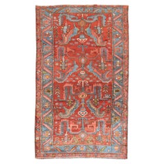 Antique Zabihi Collection Red Persian  Malayer Rug