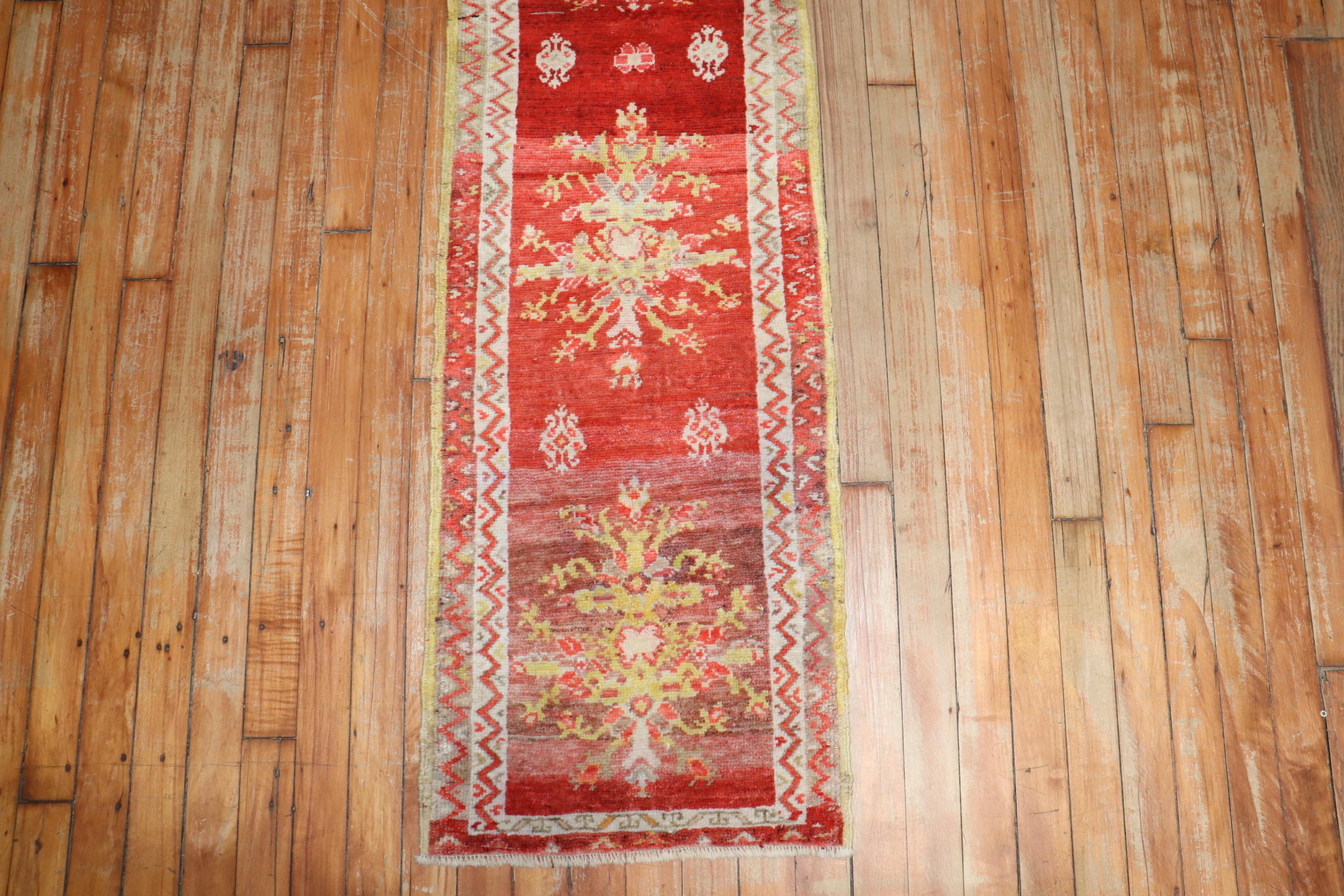 Zabihi Collection'S Rosso Turco Sivas Piccolo Corridore in vendita 1