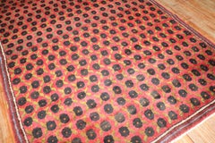 Zabihi Collection Red Vintage Turkish Kars Rug