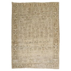 Zabihi Collection Room Size Antique Persian Heriz Rug
