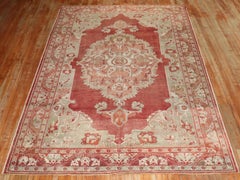 Zabihi Collection Room Size Antique Turkish Rug