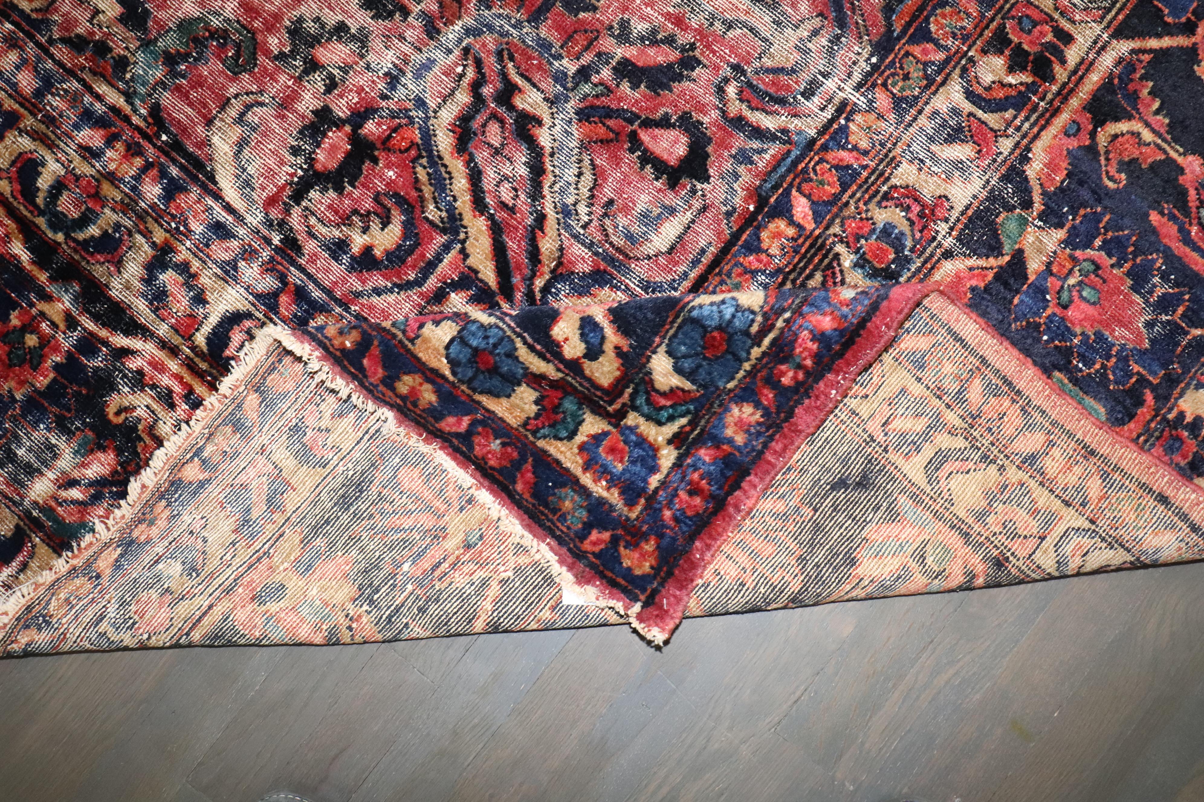 Zabihi Kollektion Room Size Persischer Distressed Teppich im Used-Look im Angebot 5
