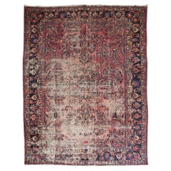 Zabihi Kollektion Room Size Persischer Distressed Teppich im Used-Look