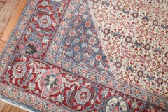 Zabihi Collection Room Size Worn Antique Tabriz Rug