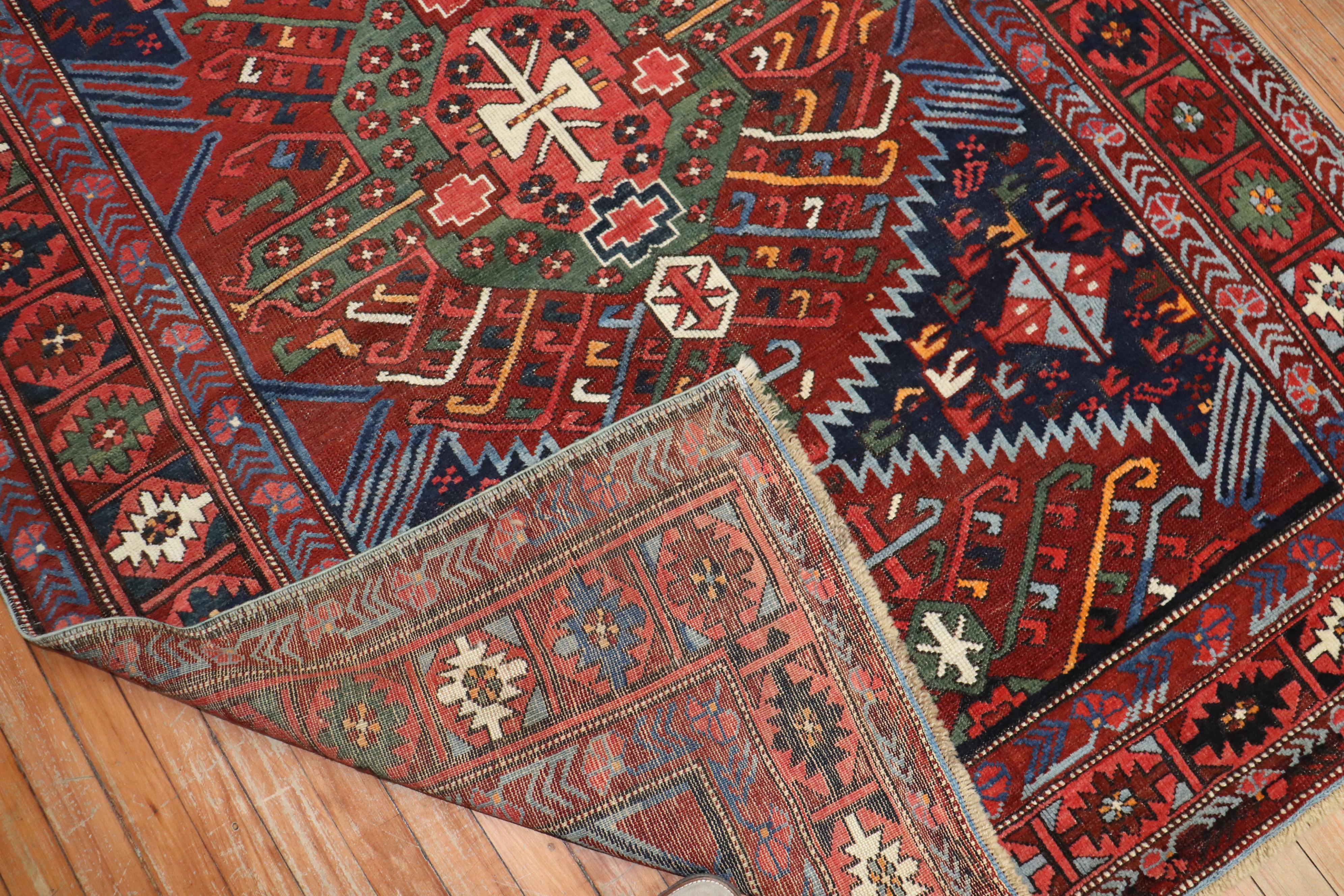 Kazakh Tapis de galerie ancien russe Zeychour Collection Zabihi en vente