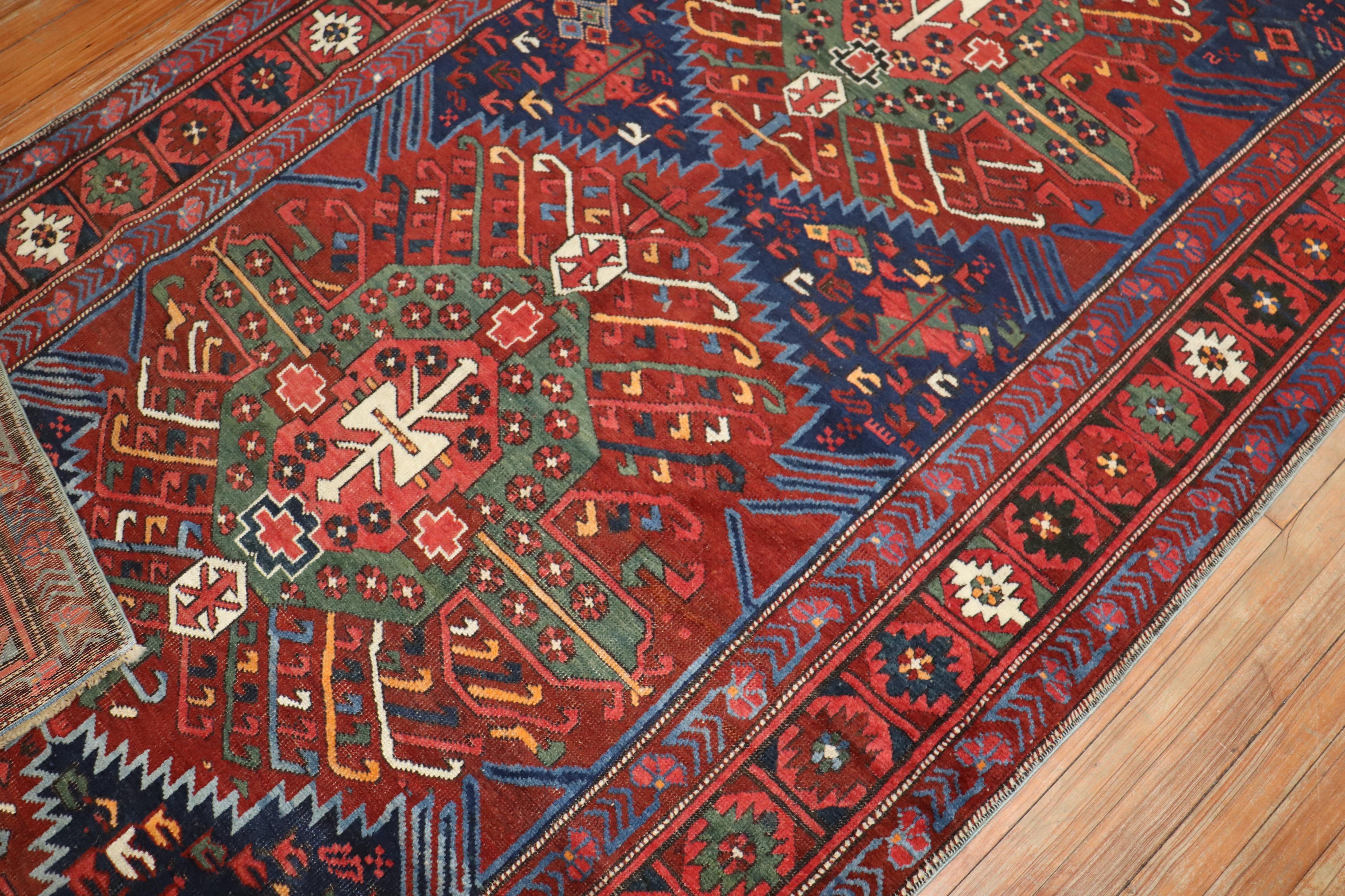 Tapis de galerie ancien russe Zeychour Collection Zabihi en vente 1