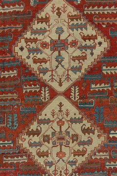 Zabihi Collection Rustic Bakshaish Tribal Room Size Rug