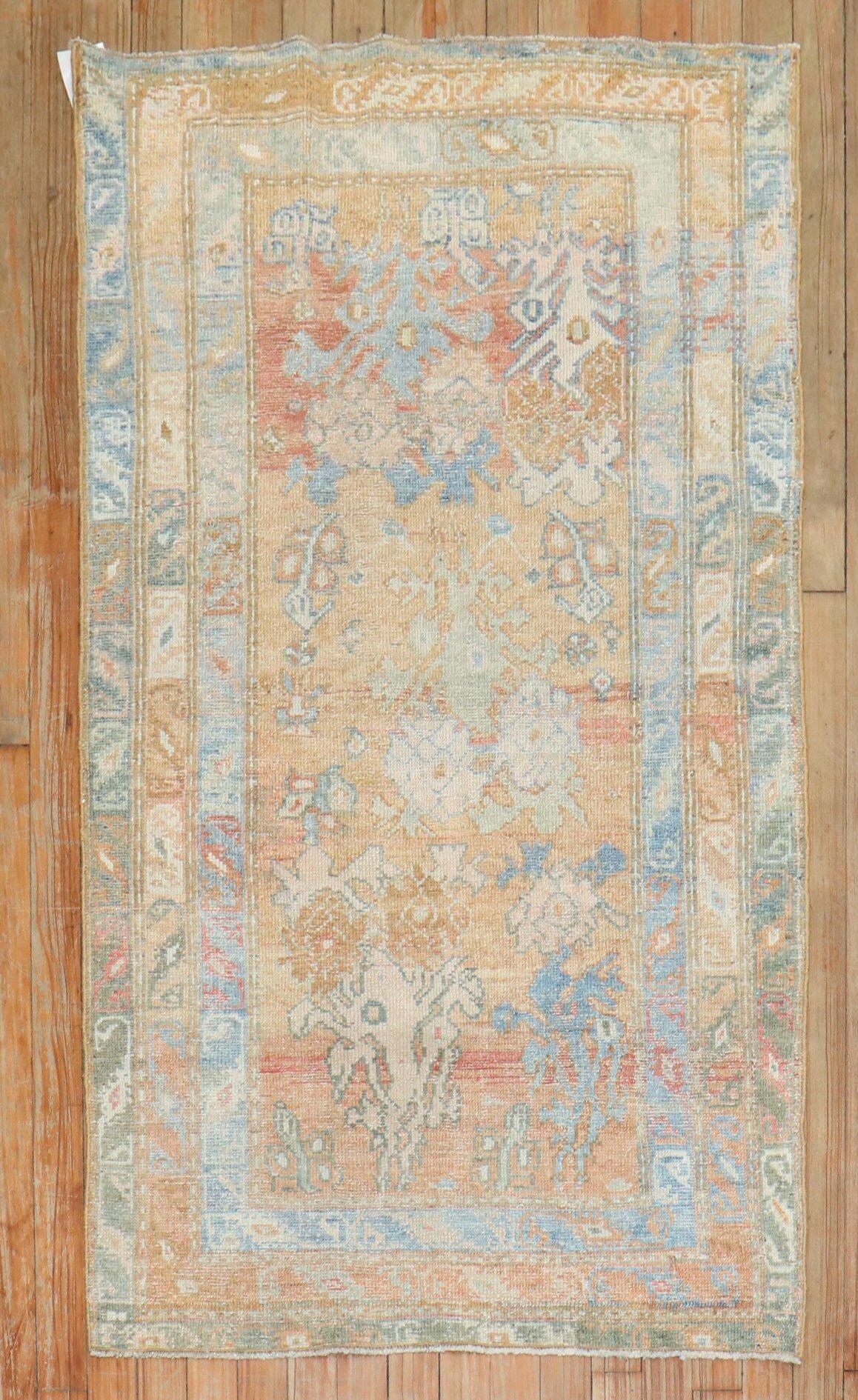 Tribale Tappeto persiano Zabihi Collection's Scatter Size in vendita