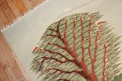 Zabihi Collection Scenic Pictorial Turkish Kilim