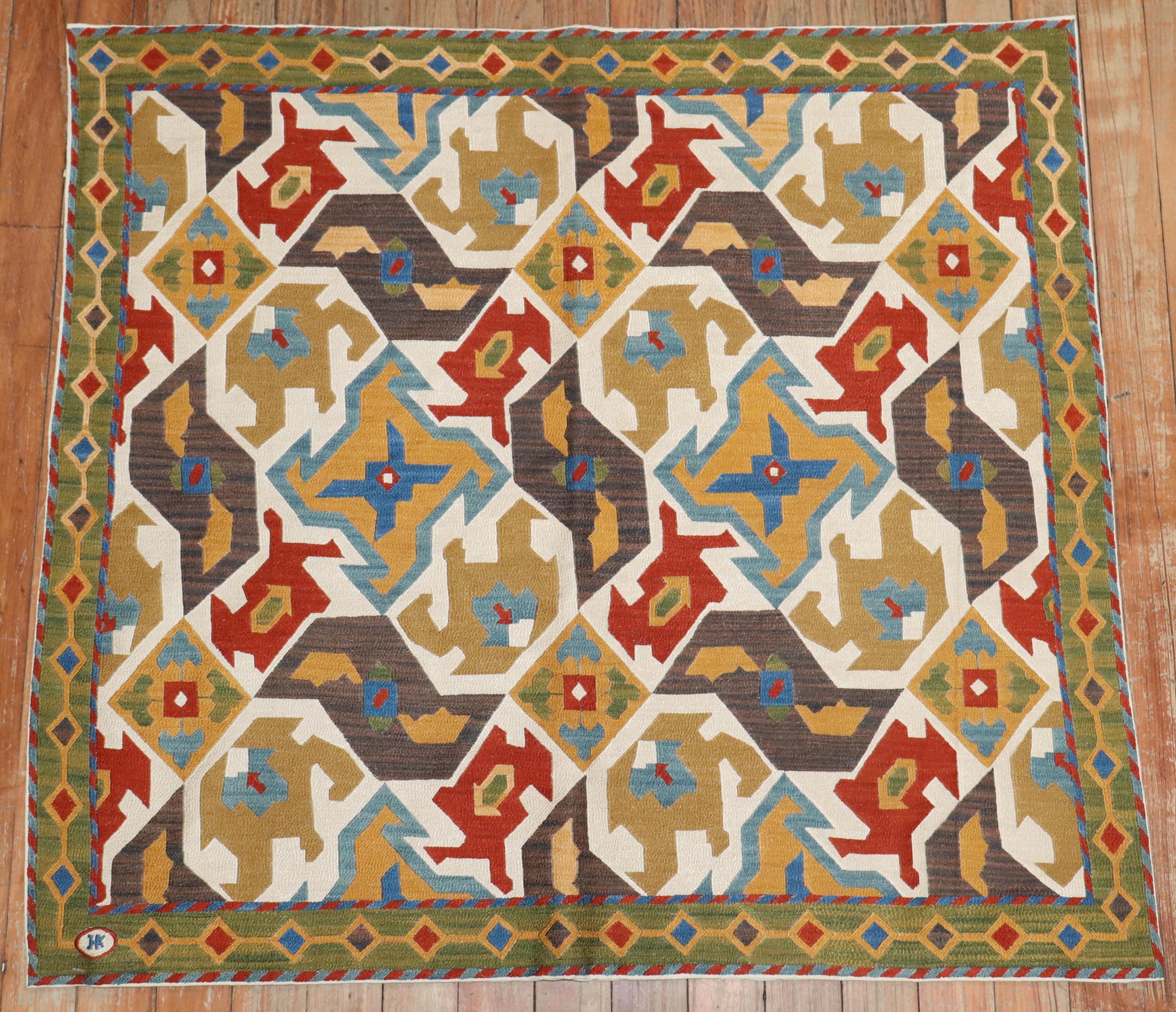 Zabihi Kollektion Seide Suzanni Textile  im Angebot 4