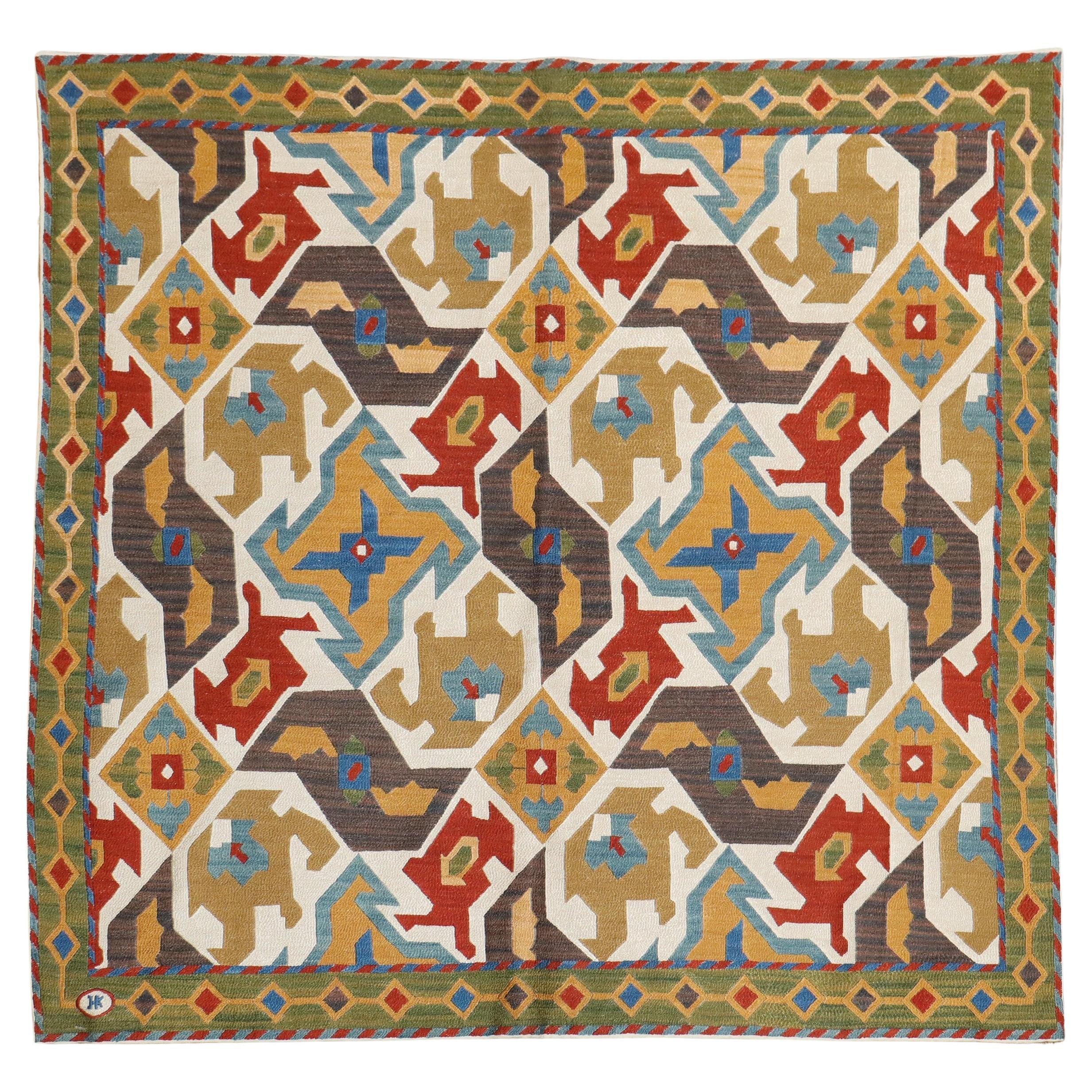 Zabihi Collection Silk Suzanni Textile  For Sale