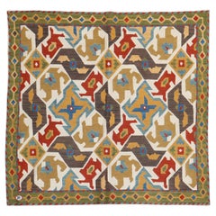 Vintage Zabihi Collection Silk Suzanni Textile 