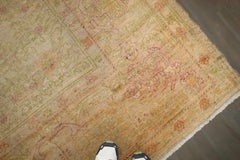 Zabihi Collection Silver Antique Turkish Oushak Rug