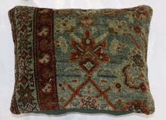 Zabihi Collection  Small Persian Antique Rug Pillow