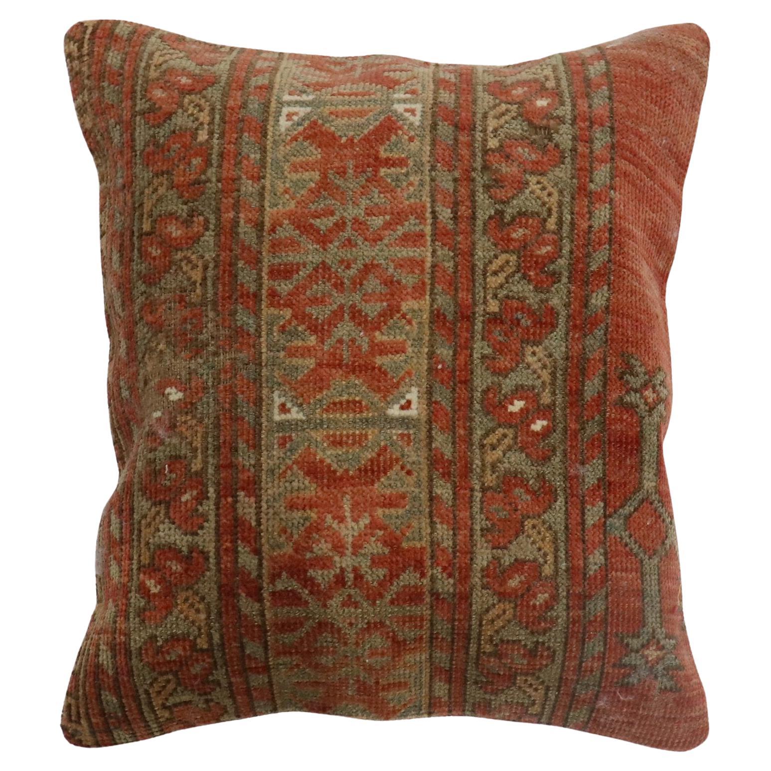 Kleines Stammes-Afghanisch-Antik-Teppich-Kissen