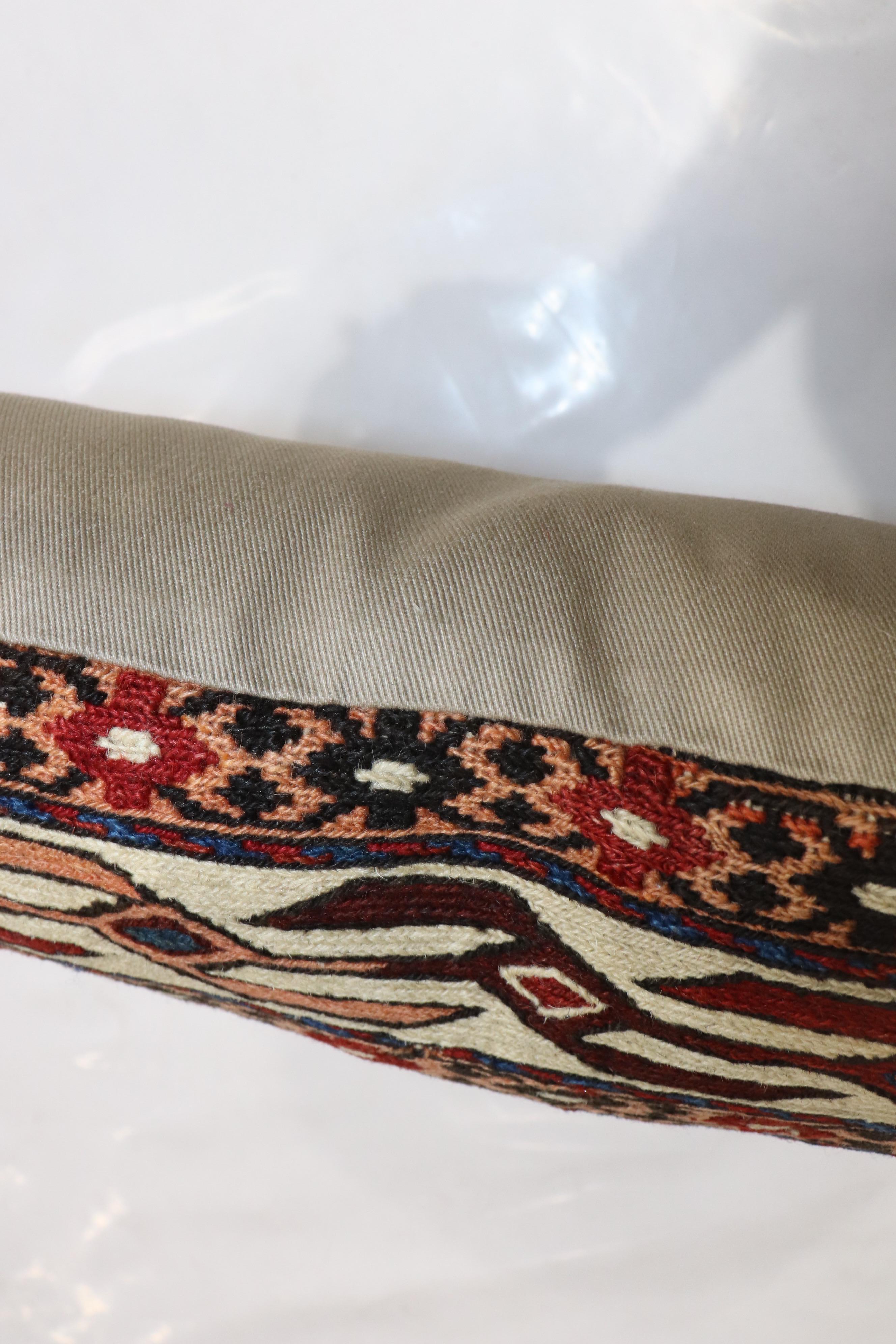 Artisanat Coussin Soumac Collection Zabihi en vente