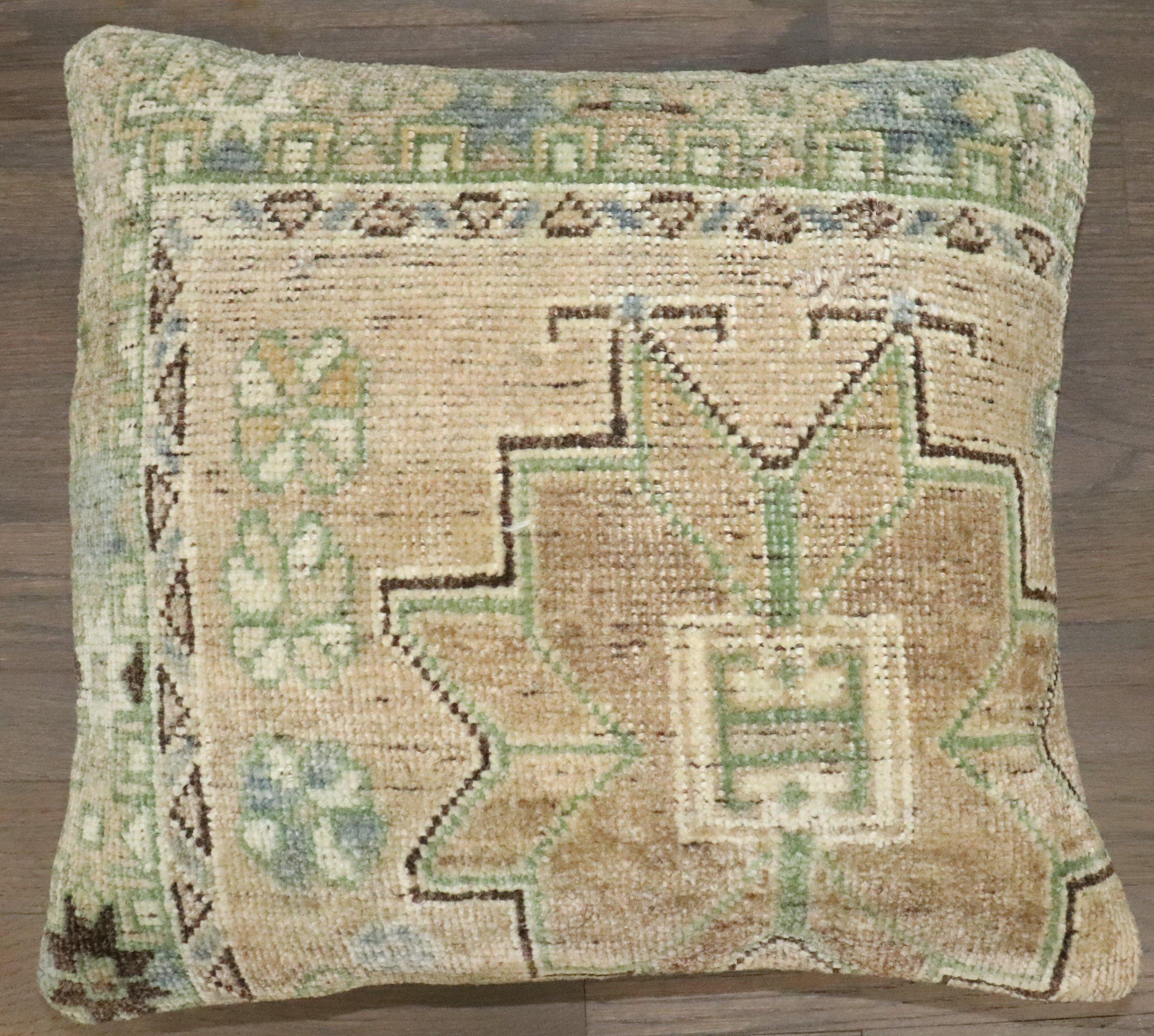 Arte popolare Cuscino quadrato per tappeto turco Collection'S in vendita