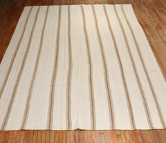 Collection'S a strisce grandi e vintage Kilim turco di Zabihi