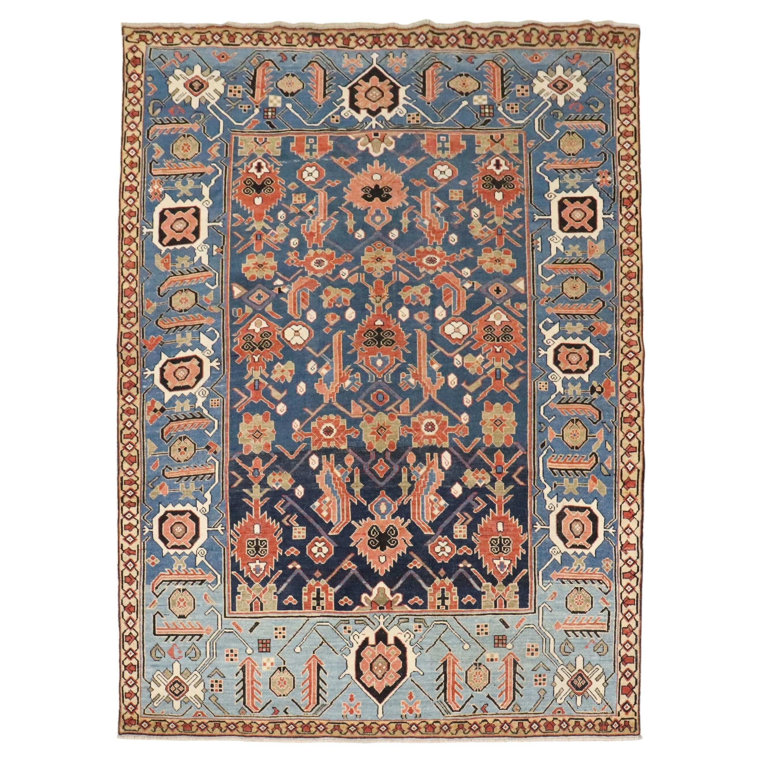 Zabihi Collection Stunning 19th Century Caucasian Baku Rug