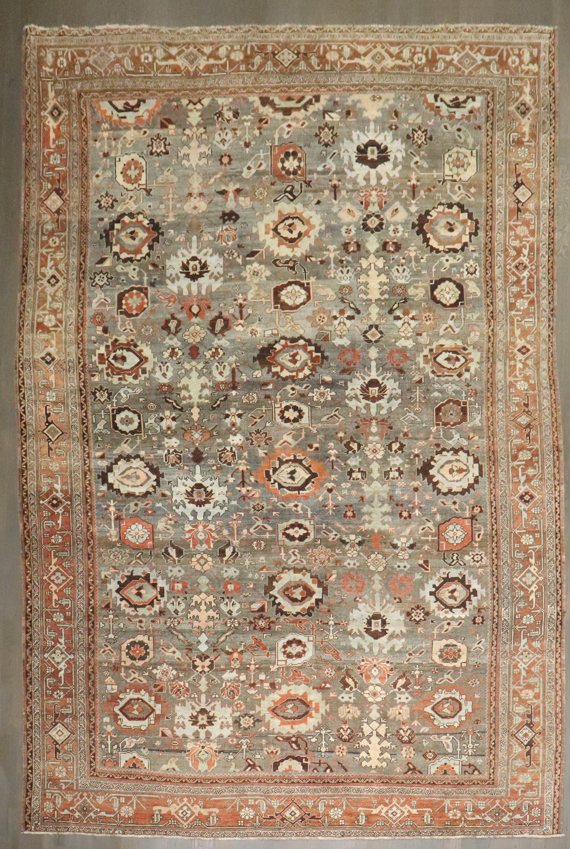 Zabihi Collection Atemberaubende Antike Persische Bidjar Teppiche im Angebot 7