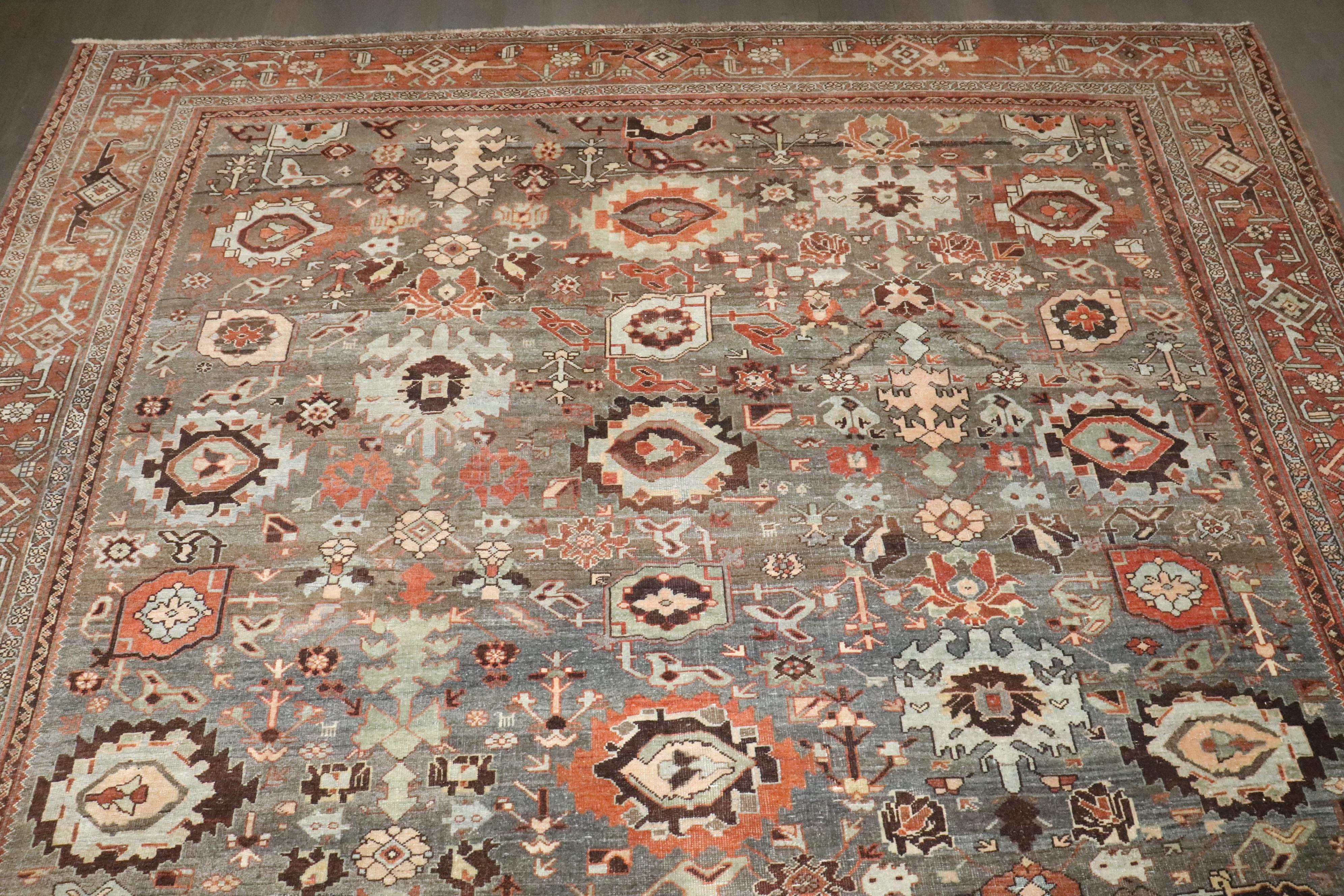 ein Bidjar-Teppich aus dem frühen 20.

Einzelheiten
Teppich nein.	j4738
Größe	8' 8