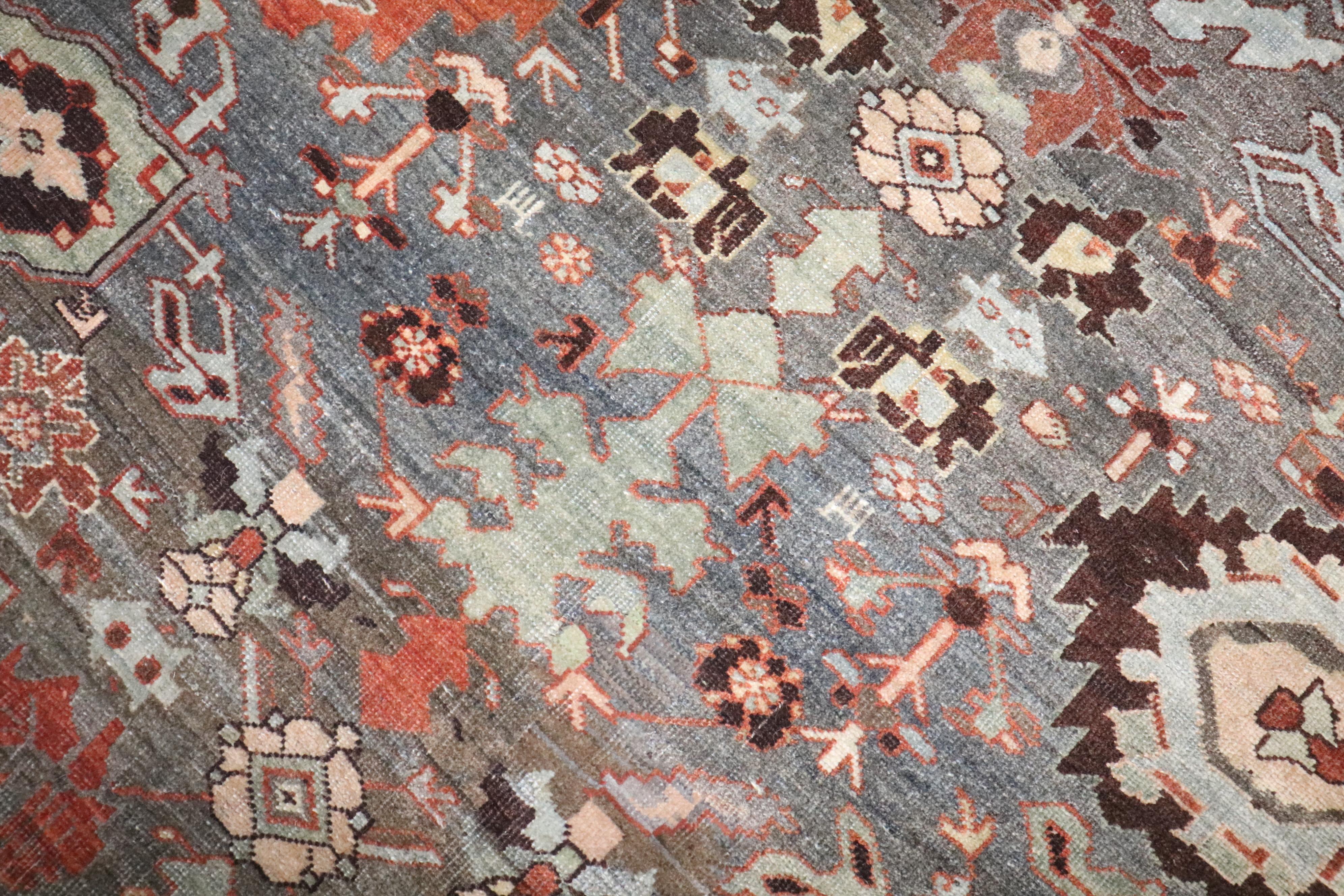 Zabihi Collection Atemberaubende Antike Persische Bidjar Teppiche im Angebot 2